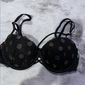 Black Lace Bra